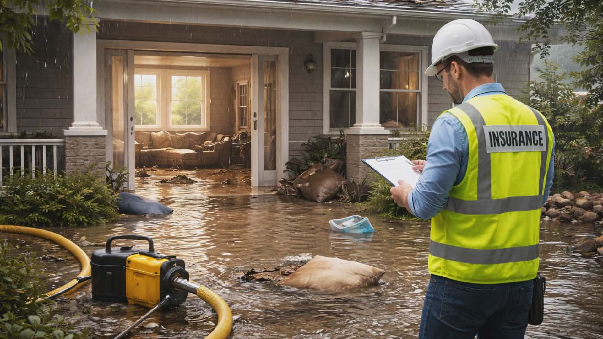 Does Insurance Cover Flood Damage After Heavy Rain Or Hurricanes?